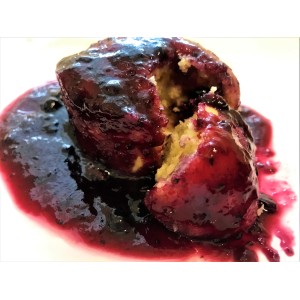 Black & Blue Gluten & Wheat Free Steamed Pudding