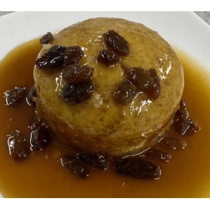 Rum & Raisin Steamed Pud