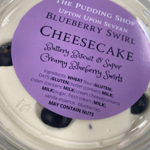 Fresh Blueberry Cheesecake